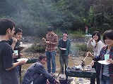 焼き風景
