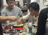 タコ焼き屋のおっちゃん?