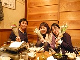 追いコン3・花束贈呈