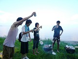 写真・乾杯