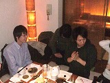 写真・卒業生挨拶スタート