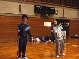 写真・冬のバドミントン大会1